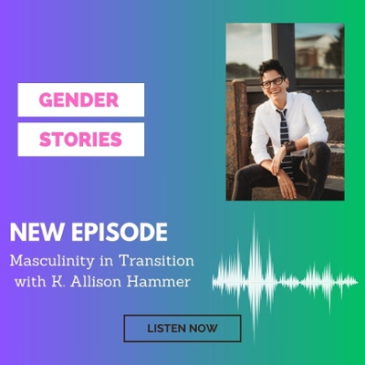 image of allison hammer and gender stories podcast