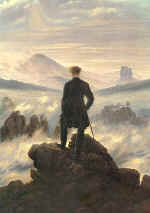 Der Wanderer über dem Nebelmeer, um 1818