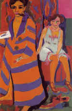 Self-Portrait with Model, 1910/1926
